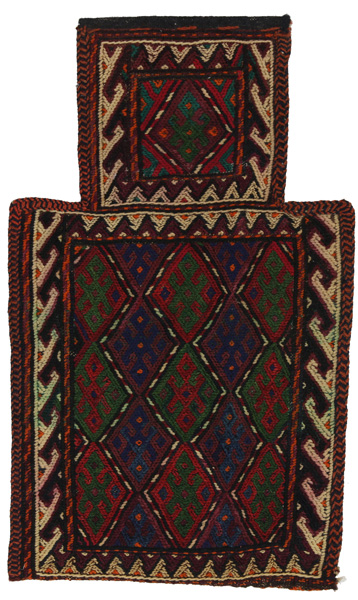 Qashqai - Saddle Bag Persialainen matto 51x30