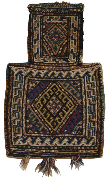 Qashqai - Saddle Bag Persialainen matto 55x35