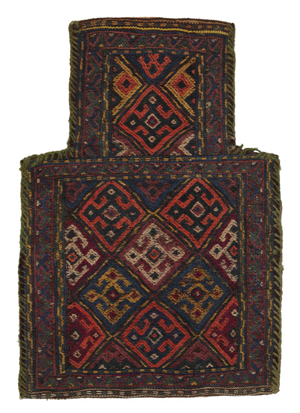 Qashqai - Saddle Bag Persialainen matto 49x34