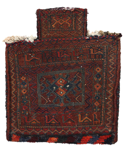 Bakhtiari - Saddle Bag Persialainen tekstiilituote 44x36