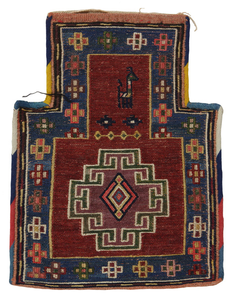 Qashqai - Saddle Bag Persialainen matto 39x29