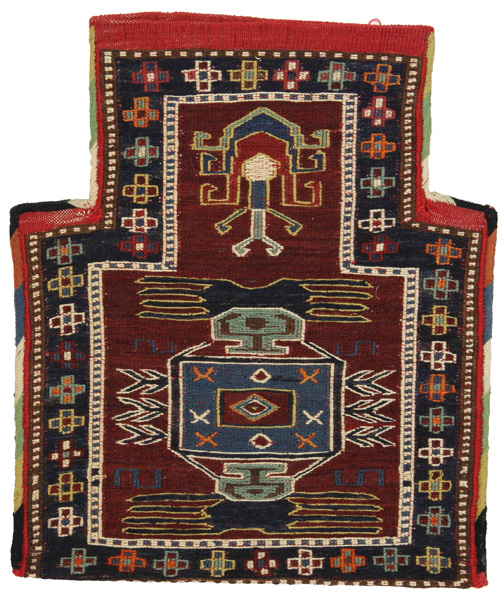 Qashqai - Saddle Bag Persialainen matto 38x32