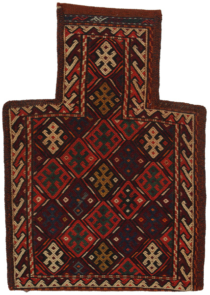 Qashqai - Saddle Bag Persialainen matto 51x36