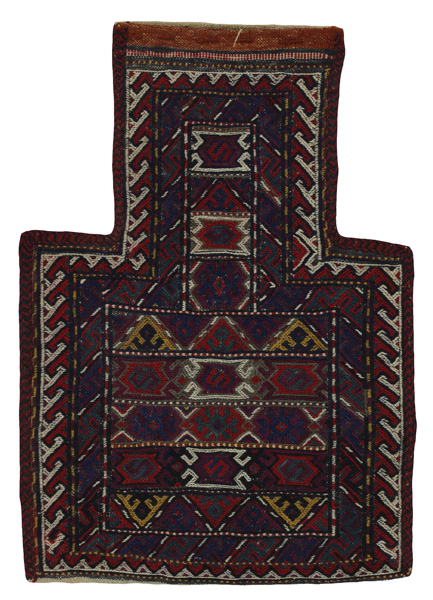 Qashqai - Saddle Bag Persialainen matto 51x36