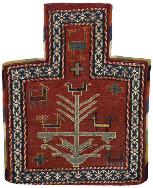 Qashqai - Saddle Bag Persialainen matto 46x36
