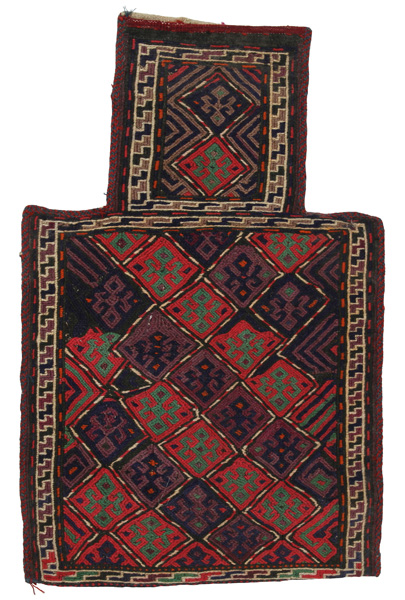 Qashqai - Saddle Bag Persialainen matto 59x38