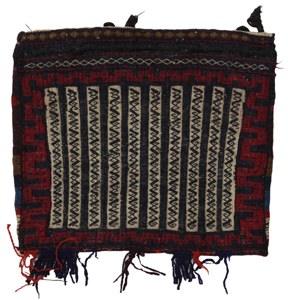 Turkaman - Saddle Bag Afganistanilainen tekstiilituote 34x40