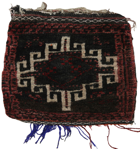 Turkaman - Saddle Bag Afganistanilainen tekstiilituote 33x29