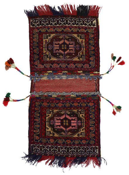 Turkaman - Saddle Bag Afganistanilainen tekstiilituote 106x50