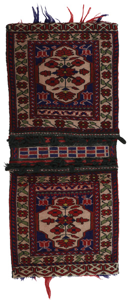 Turkaman - Saddle Bag Afganistanilainen matto 112x50