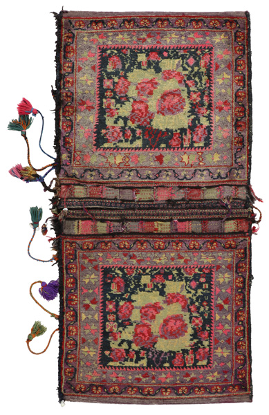Afshar - Saddle Bag Persialainen tekstiilituote 145x75