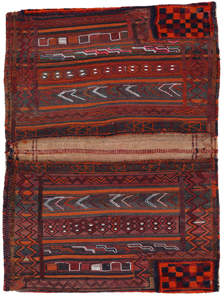 Jaf - Saddle Bag Persialainen matto 130x94