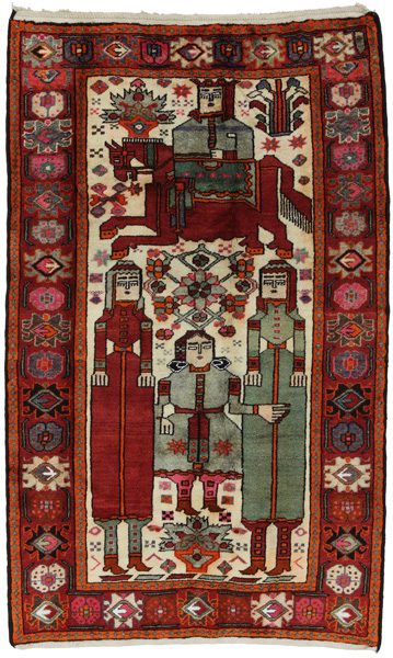 Bakhtiari - Qashqai Persialainen matto 228x140