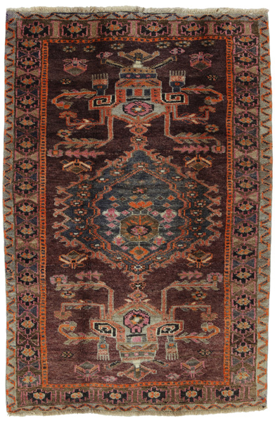 Gabbeh - Bakhtiari Persialainen matto 198x131
