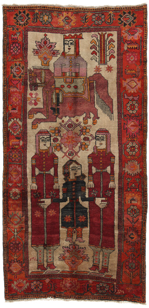 Bakhtiari - Lori Persialainen matto 250x124