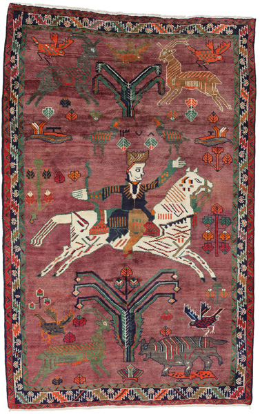 Bakhtiari - Qashqai Persialainen matto 247x156