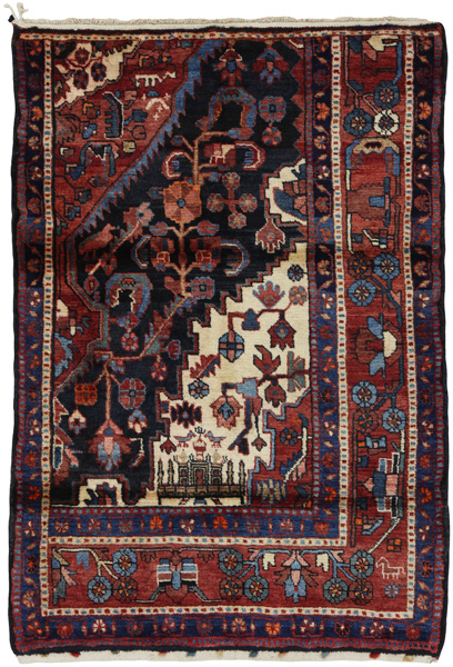Nahavand - Ornak Persialainen matto 125x87
