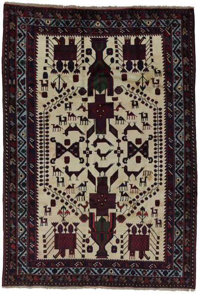 SahreBabak - Afshar Persialainen matto 261x180