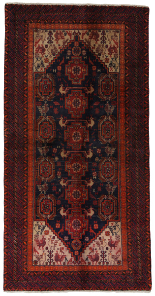 Baluch - Turkaman Persialainen matto 155x80