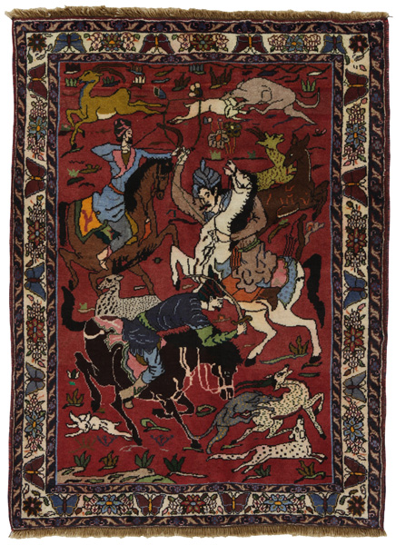 Isfahan Persialainen matto 138x102
