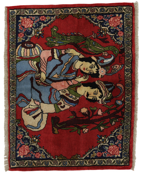Bijar - Kurdi Persialainen matto 73x100