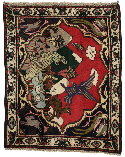 Bijar - Kurdi Persialainen matto 82x69