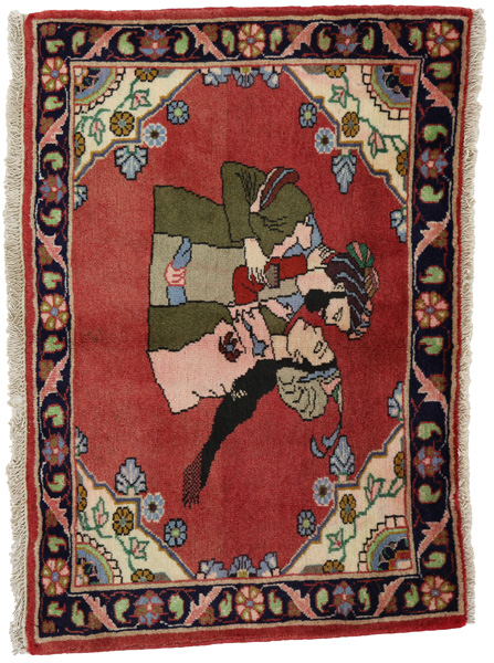 Bijar - Kurdi Persialainen matto 60x87
