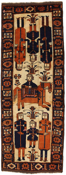 Bakhtiari Persialainen matto 340x127