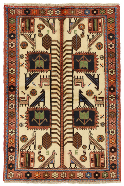 Koliai - Kurdi Persialainen matto 155x103