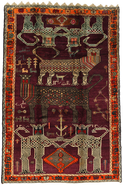 Gabbeh - Qashqai Persialainen matto 235x162