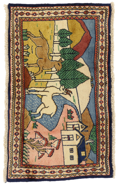 Jozan - Sarouk Persialainen matto 95x55