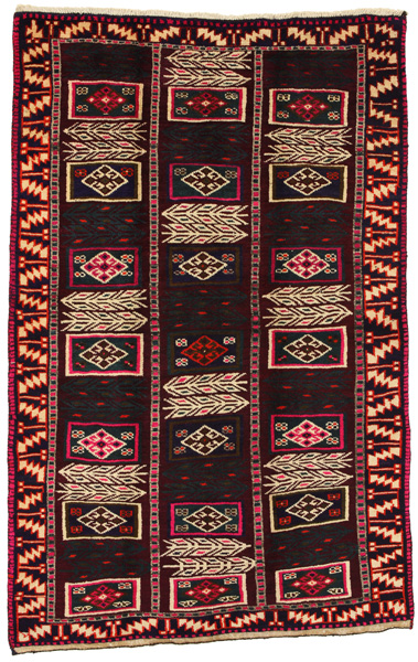 Qashqai - Gabbeh Persialainen matto 209x135