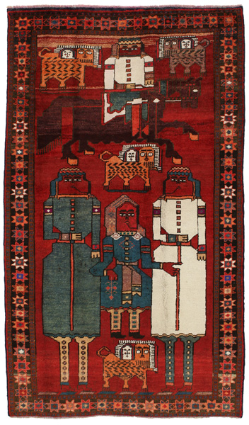 Bakhtiari - Qashqai Persialainen matto 228x132