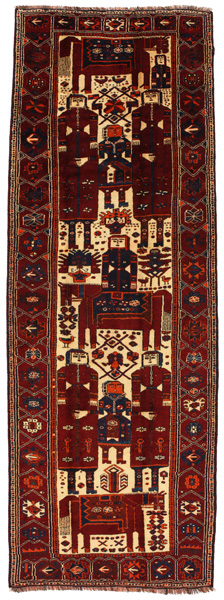 Bakhtiari - Qashqai Persialainen matto 417x147