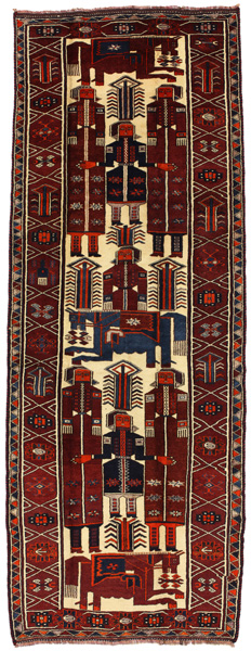 Bakhtiari - Qashqai Persialainen matto 433x156
