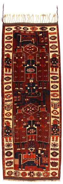 Bakhtiari - Qashqai Persialainen matto 394x145