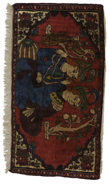 Sarouk - Farahan Persialainen matto 51x96