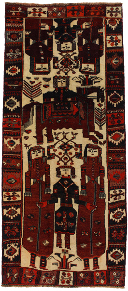 Lori - Bakhtiari Persialainen matto 331x141