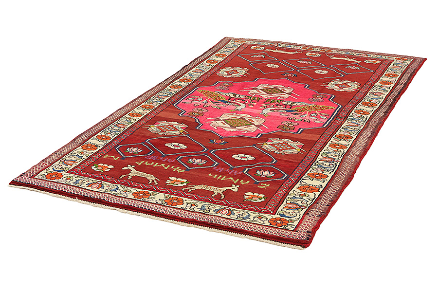 Jozan - Sarouk Persialainen matto 270x150 - Kuva 2