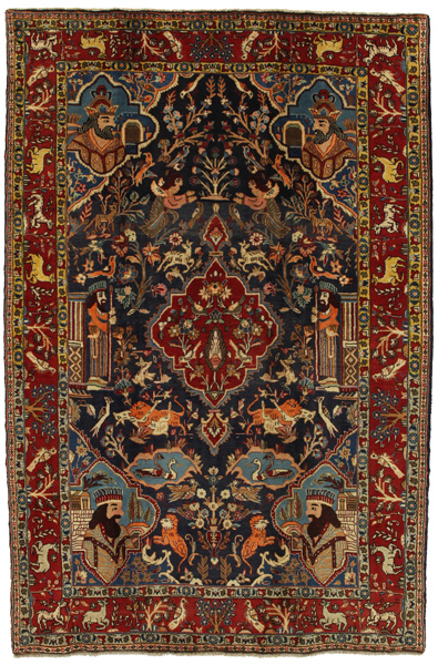 Bijar - Kurdi Persialainen matto 243x160