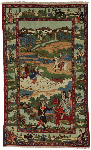 Kashan Persialainen matto 218x128