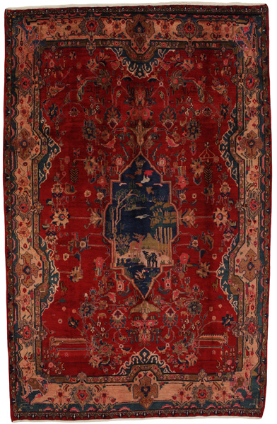 Jozan - Sarouk Persialainen matto 358x223