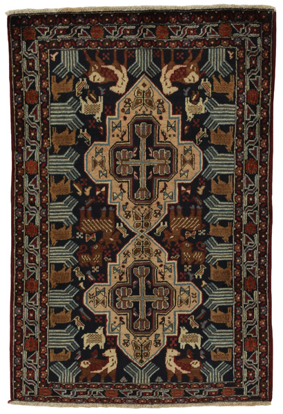 Ardebil Persialainen matto 129x88