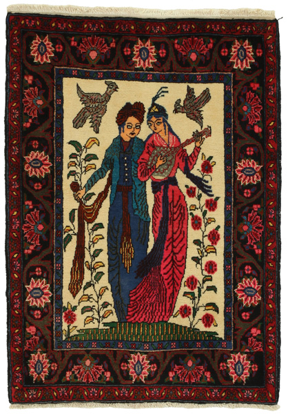 Jozan - Sarouk Persialainen matto 108x76