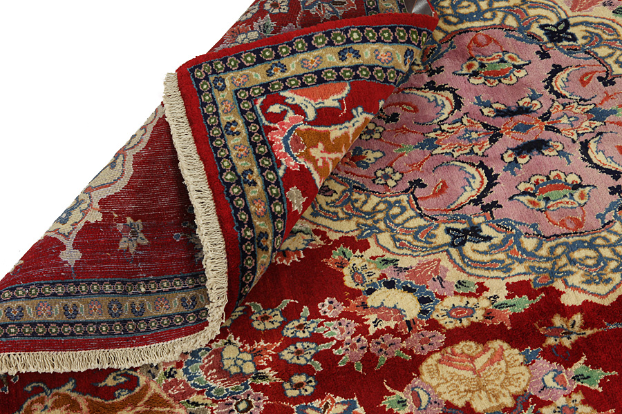 Isfahan Persialainen matto 188x132 - Kuva 4