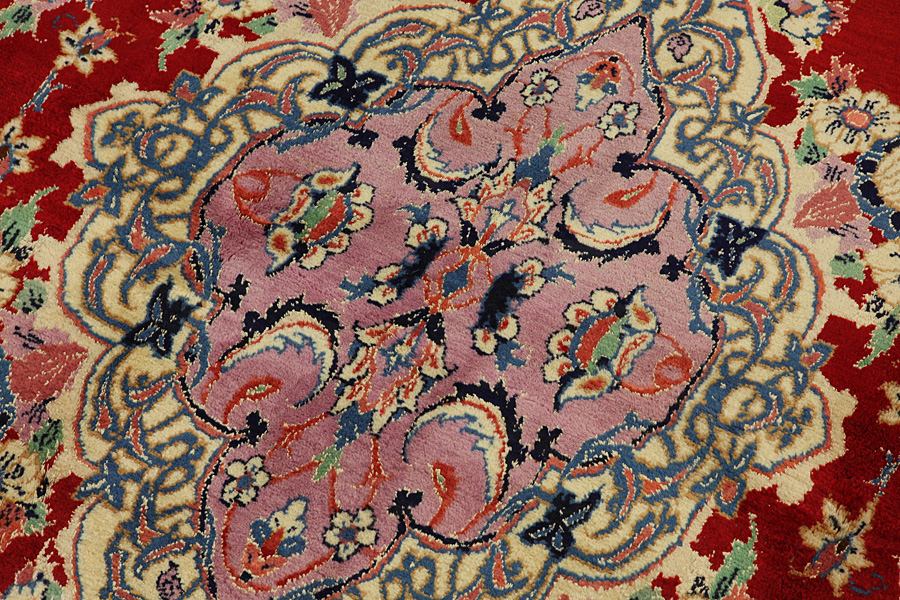 Isfahan Persialainen matto 188x132 - Kuva 8