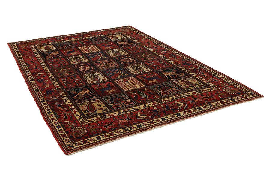 Bakhtiari - Garden Persialainen matto 318x215 - Kuva 1