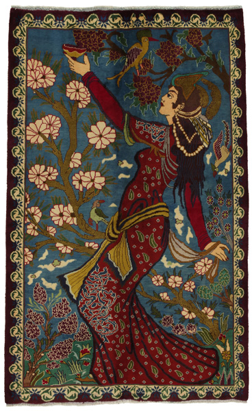 Bijar - Kurdi Persialainen matto 195x119