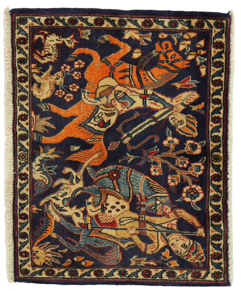Sarouk - Farahan Persialainen matto 60x78