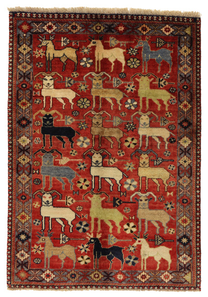 Gabbeh - Qashqai Persialainen matto 146x103